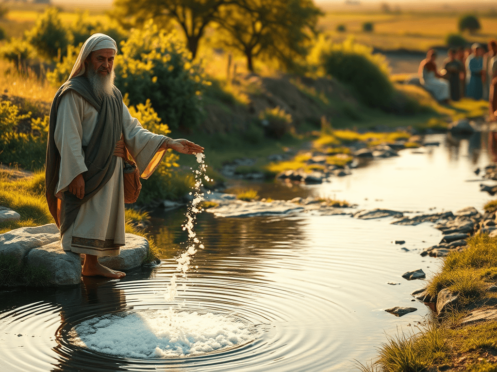 The Healing of the Waters of Jericho (2 Kings 2:15-22)