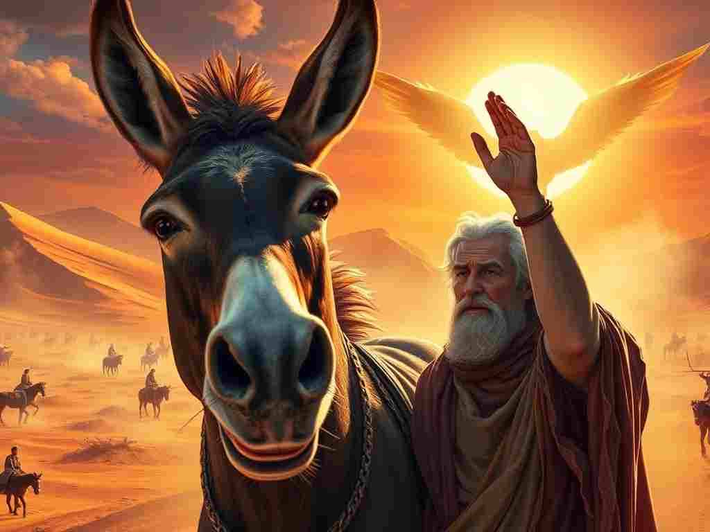Balaam and His Donkey ✝️: A Powerful Lesson in Obedience and Divine Intervention